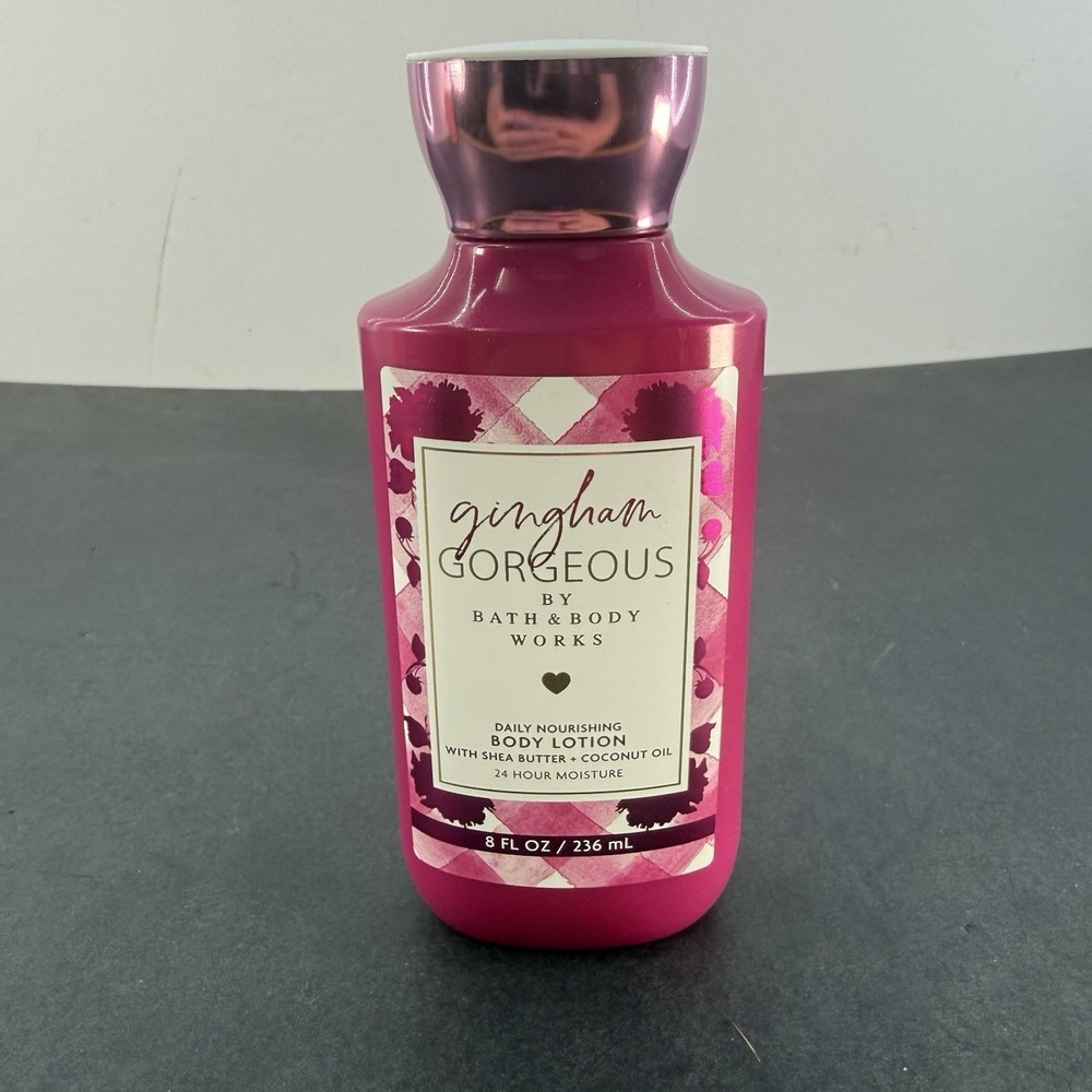 Bath and Body Works GINGHAM GORGEOUS with Shea Butter + Coconut Oil Body Lotion